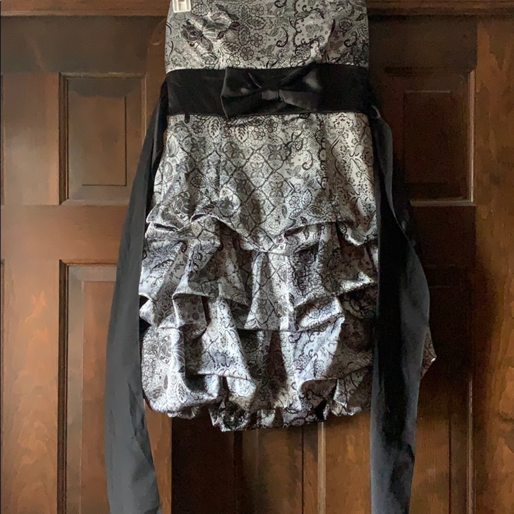 Silver Formal Dress